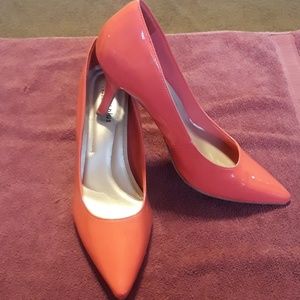 Size 11 Comfort Plus Coral Pumps